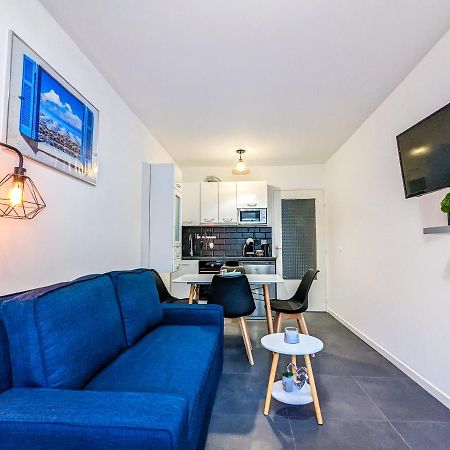 1 Min To The Beach Apartment - Kitchen - Tramway - Air Conditioner - Wifi - Promenade Des Anglais Nice Bagian luar foto