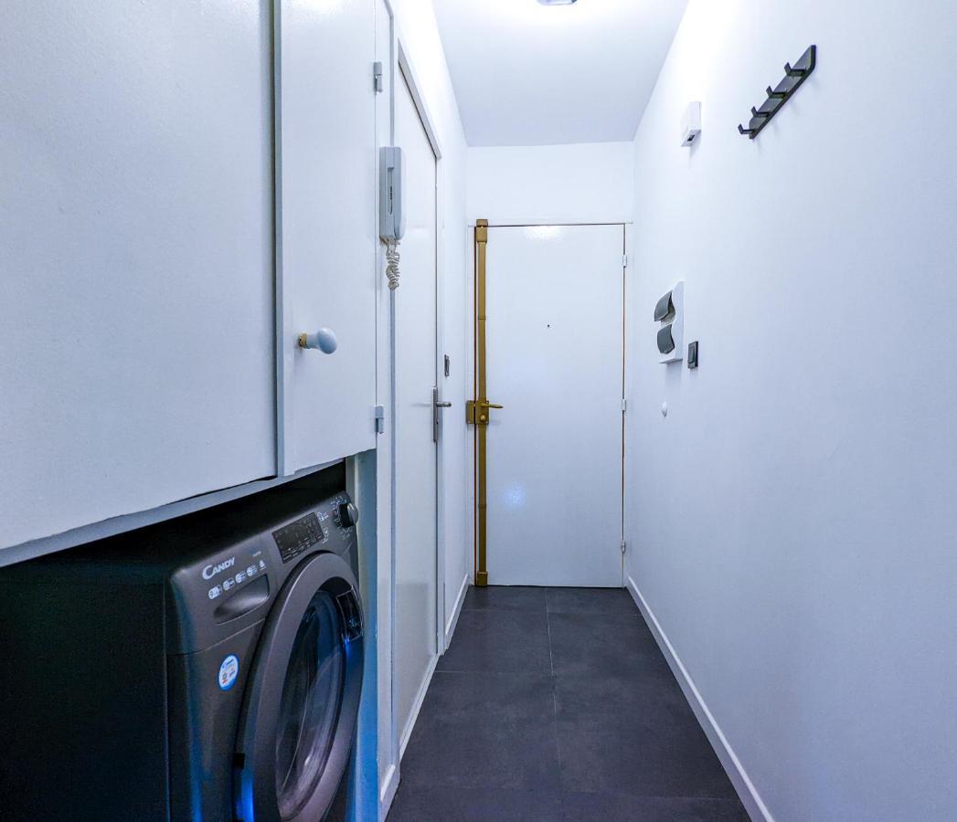 1 Min To The Beach Apartment - Kitchen - Tramway - Air Conditioner - Wifi - Promenade Des Anglais Nice Bagian luar foto