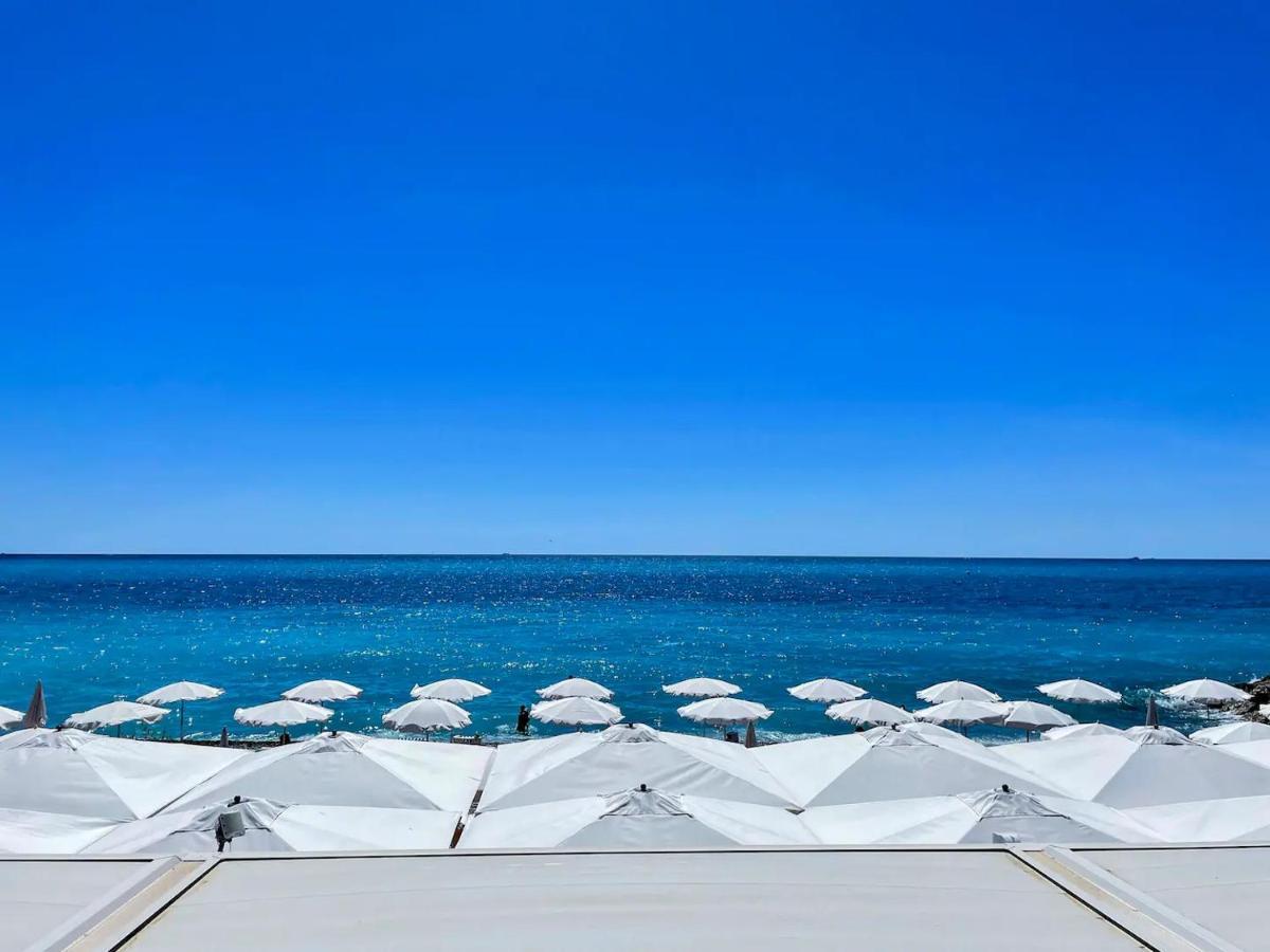 1 Min To The Beach Apartment - Kitchen - Tramway - Air Conditioner - Wifi - Promenade Des Anglais Nice Bagian luar foto