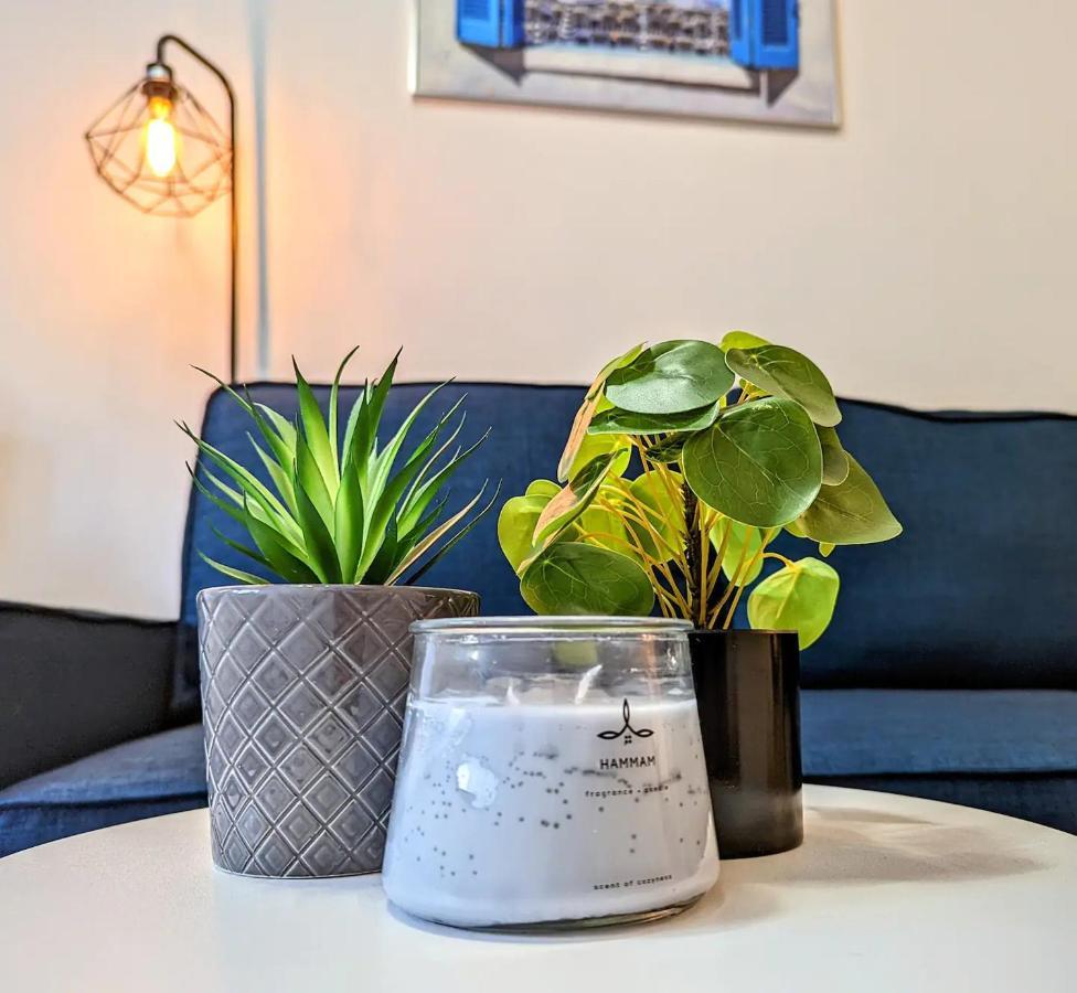 1 Min To The Beach Apartment - Kitchen - Tramway - Air Conditioner - Wifi - Promenade Des Anglais Nice Bagian luar foto